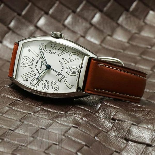 FRANCK MULLER フランク・ミュラー カサブランカ ホワイト 5850CASA AC 黒ロゴ