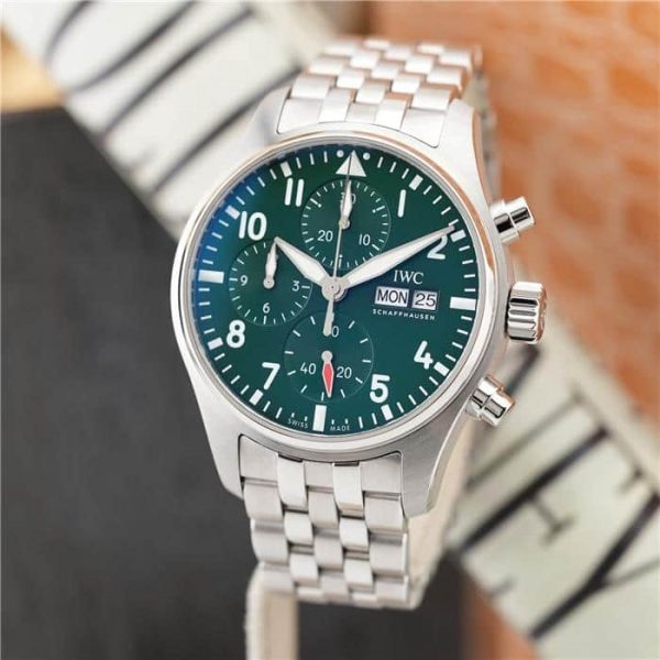 IWC インターナショナルウォッチカンパニー パイロットウォッチ クロノグラフ 41 グリーン IW388104