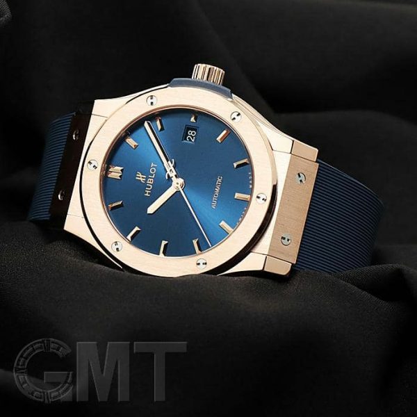 HUBLOT ウブロ クラシック フュージョン キングゴールド ブルー 542.OX.7180.RX