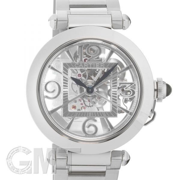 CARTIER カルティエ パシャ ドゥ カルティエ スケルトン WHPA0007