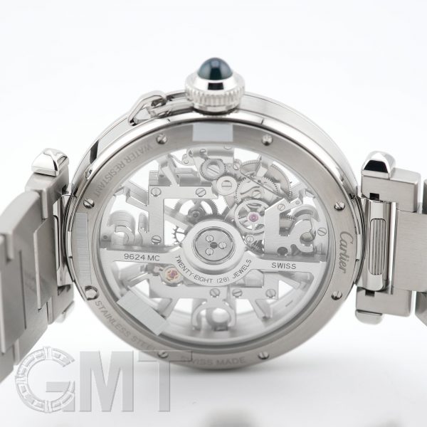 CARTIER カルティエ パシャ ドゥ カルティエ スケルトン WHPA0007