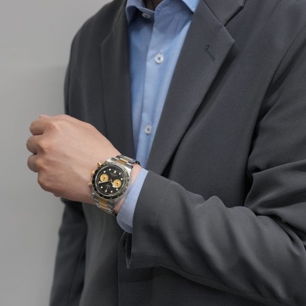 TUDOR チューダー ブラックベイ クロノ ブラック S&G M79363N