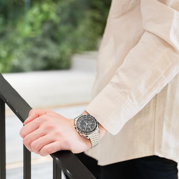 OMEGA オメガ スピードマスター プロフェッショナル マスタークロノメーター 310.30.42.50.01.002 シースルーバック