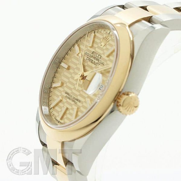 ROLEX ロレックス デイトジャスト 36 126203 ゴールデンフルーテッド オイスターブレス