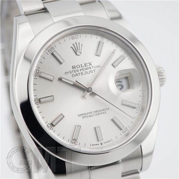 ROLEX ロレックス デイトジャスト 41 126300 シルバー オイスターブレスレット