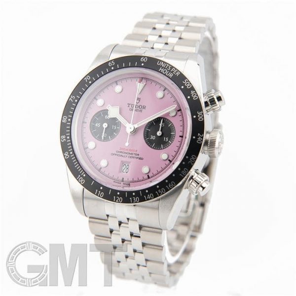TUDOR チューダー ブラックベイ クロノ ピンクダイヤル M79360N-0019 