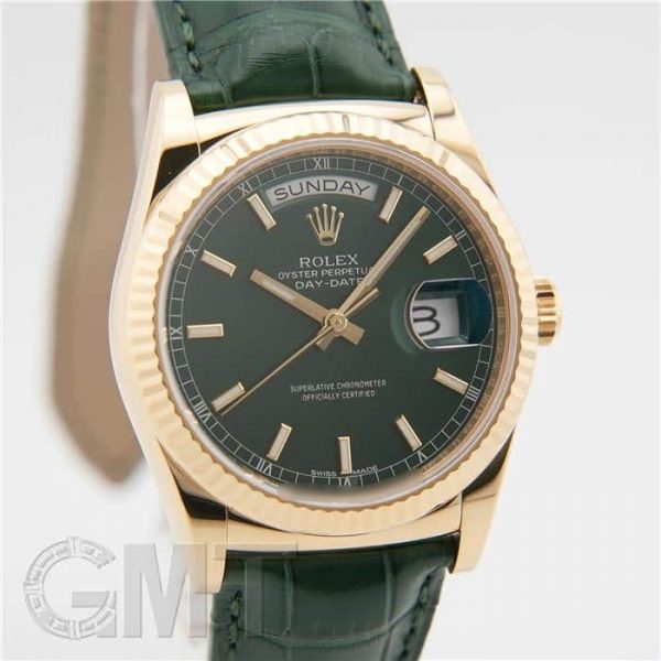 ROLEX ロレックス デイデイト 36 118138 グリーン