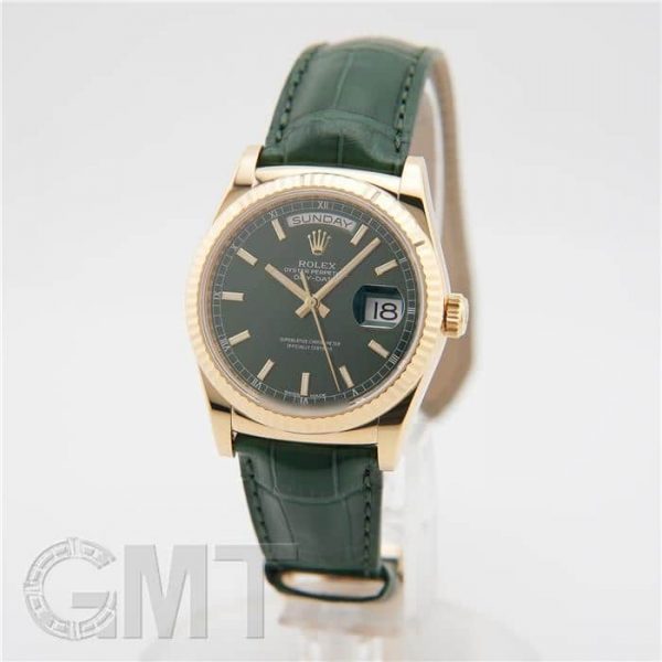 ROLEX ロレックス デイデイト 36 118138 グリーン