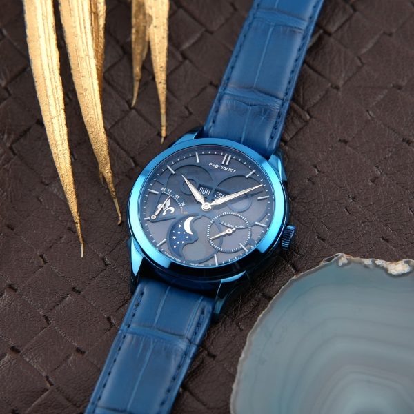 PEQUIGNET MANUFACTURE ペキニエ マニュファクチュール（正規輸入商品） ロワイヤル サフィール タイム・オブ・カラーズ 9010870A 【世界限定50本】