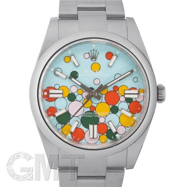 ROLEX ロレックス オイスターパーペチュアル 41 124300 セレブレーションモチーフ