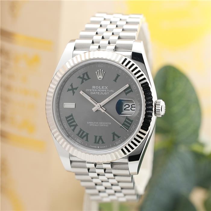 ROLEX】デイトジャスト 41 126334｜「スレートローマ」が語る、都会的