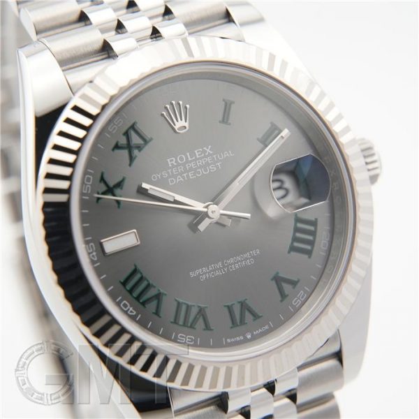 ROLEX ロレックス デイトジャスト 41 126334 スレートローマ ジュビリーブレスレット