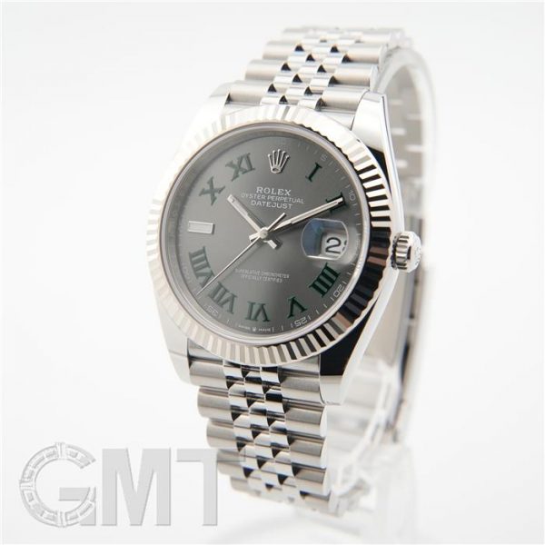 ROLEX ロレックス デイトジャスト 41 126334 スレートローマ ジュビリーブレスレット