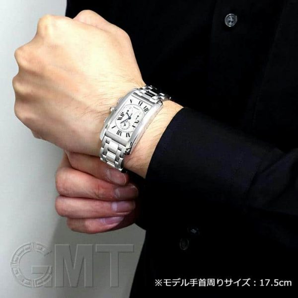 CARTIER カルティエ タンク アメリカン LM クロノリフレックス W26033L1