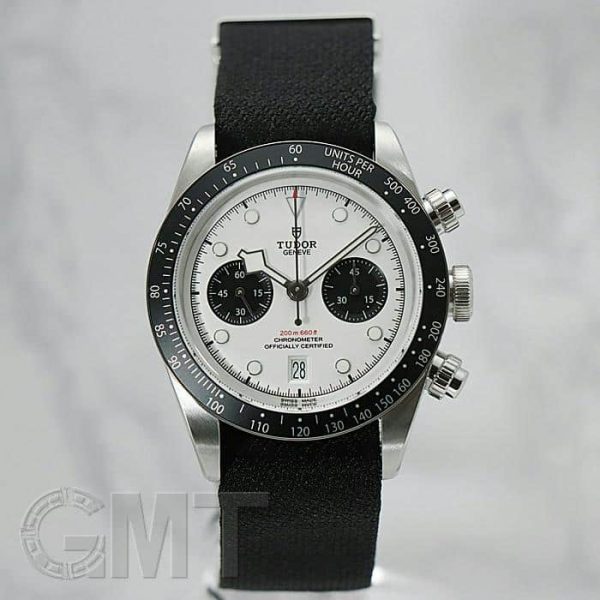 TUDOR チューダー ブラックベイ クロノ ホワイト NATOストラップ M79360N-0008