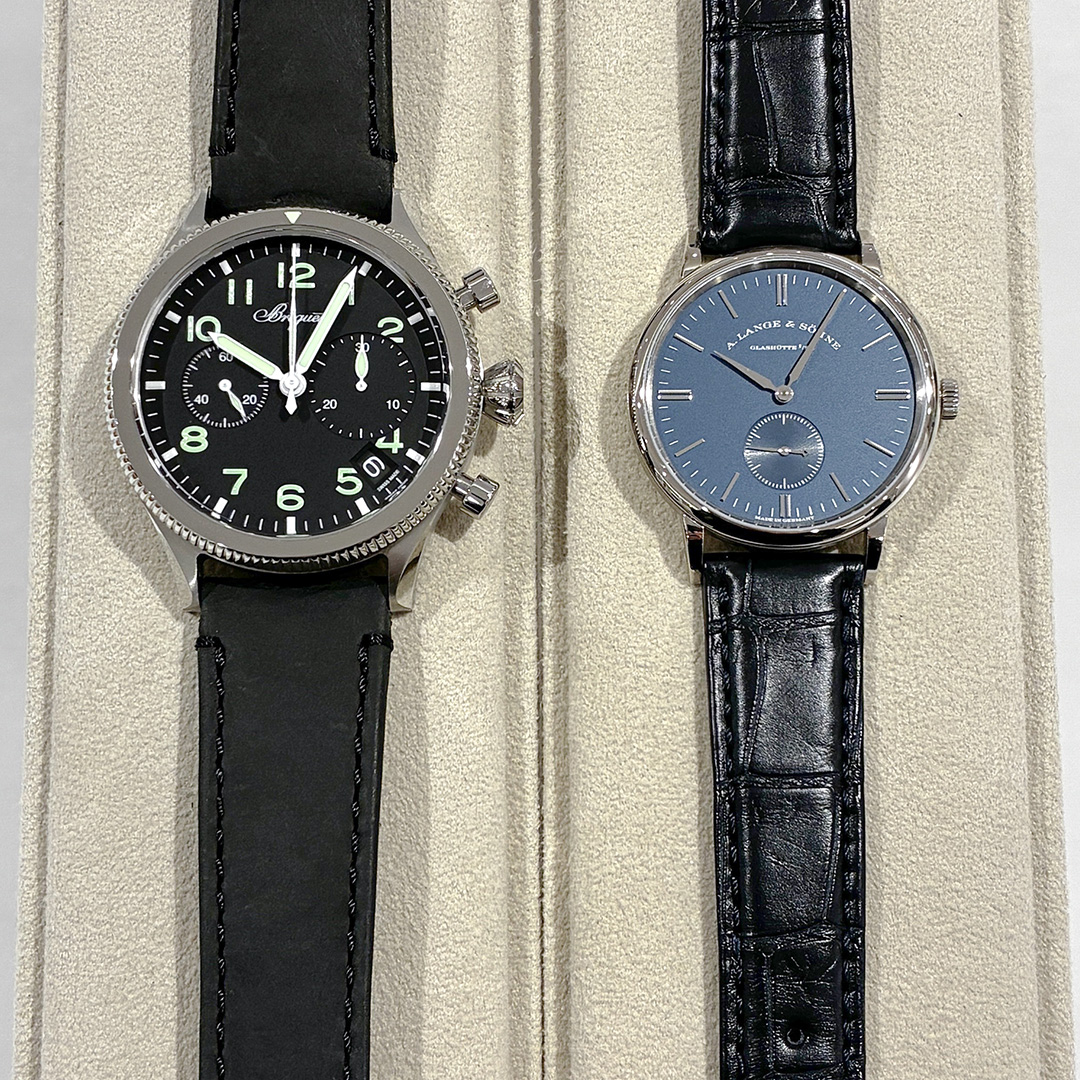 Vlaminck、Fond bleu、海外版超希少レゾネ、新品額付 春の腕元を格上げする35mmと42mm。ランゲ＆ゾーネとブレゲ、対極の美学