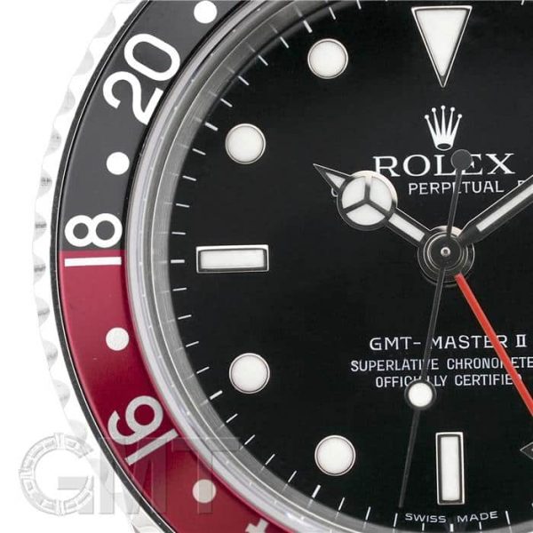 ROLEX ロレックス GMTマスター II 16760 レッド/ブラック