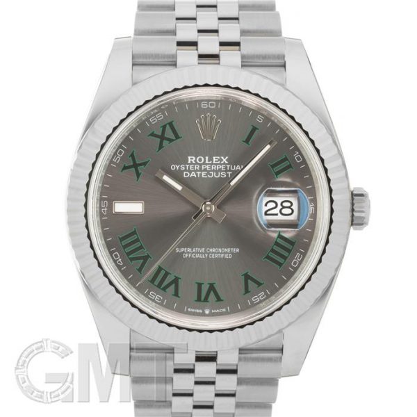 ROLEX ロレックス デイトジャスト 41 126334 スレートローマ ジュビリーブレスレット