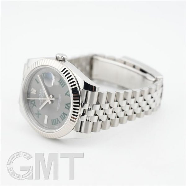 ROLEX ロレックス デイトジャスト 41 126334 スレートローマ ジュビリーブレスレット