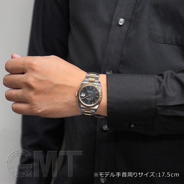 ROLEX ロレックス ターノグラフ 116263 ブラック【日本限定】