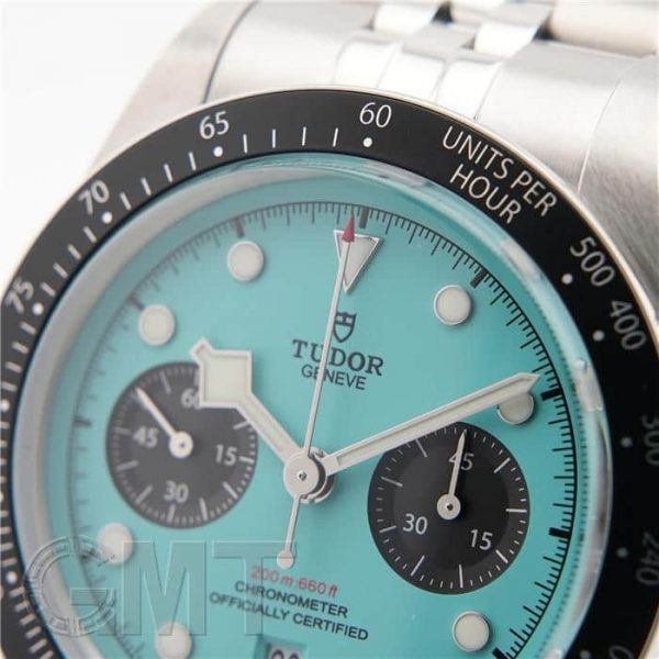 TUDOR チューダー ブラックベイ クロノ ターコイズダイアル M79360N-0024
