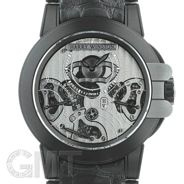 HARRY WINSTON ハリー・ウィンストン オーシャン トリレトロ クロノグラフ OCEACT44ZZ002 ブラックザリウム