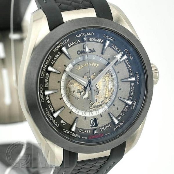 OMEGA オメガ シーマスター アクアテラ GMT ワールドタイマー 220.92.43.22.99.001