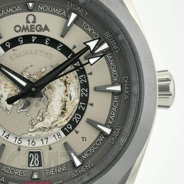 OMEGA オメガ シーマスター アクアテラ GMT ワールドタイマー 220.92.43.22.99.001