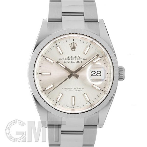 ROLEX ロレックス デイトジャスト 36 126234 シルバー オイスターブレスレット