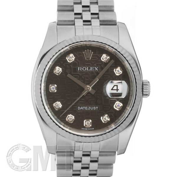 ROLEX ロレックス デイトジャスト 116234G ブラック コンピューター