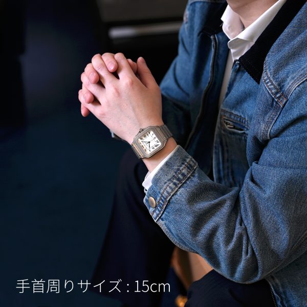 CARTIER カルティエ サントス ドゥカルティエ ラージモデル WSSA0089