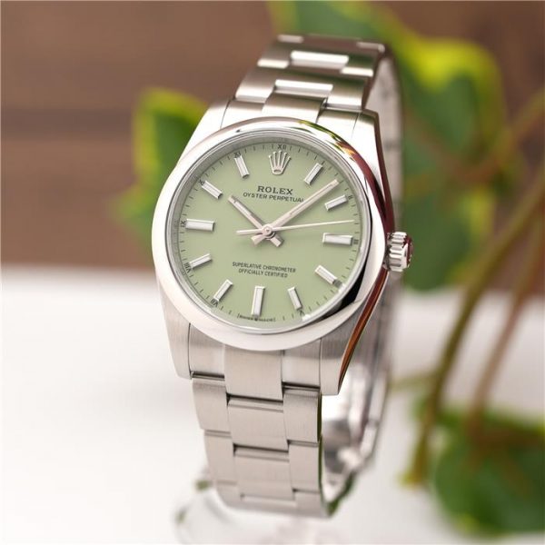 ROLEX ロレックス オイスターパーペチュアル 34 124200 ピスタチオ