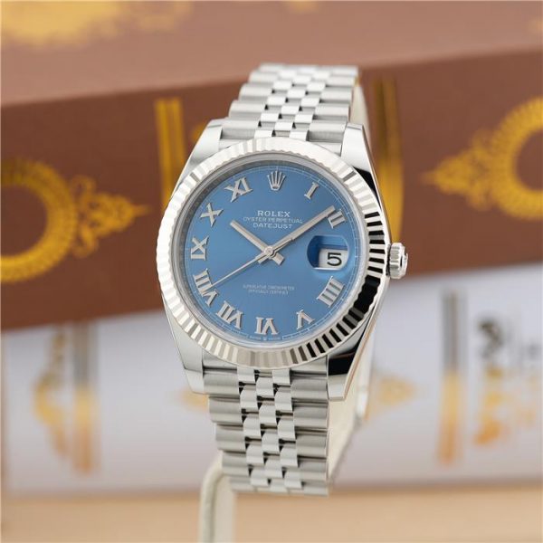 ROLEX ロレックス デイトジャスト 41 126334 ブルー ローマ ジュビリーブレスレット