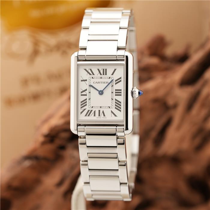 CARTIER カルティエ タンク マスト ドゥ カルティエ ウォッチ LM 高効率クォーツ WSTA0106