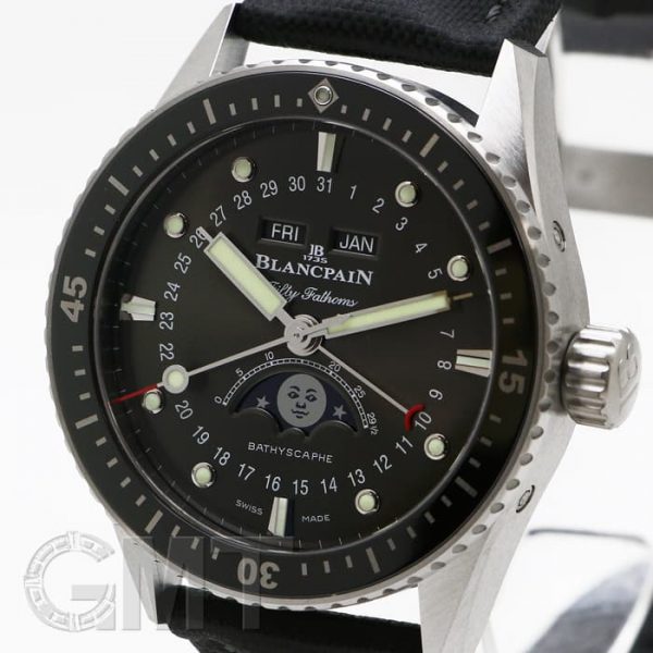 BLANCPAIN ブランパン フィフティファゾムス コンプリートカレンダー メテオグレー 5054-1110-B52A