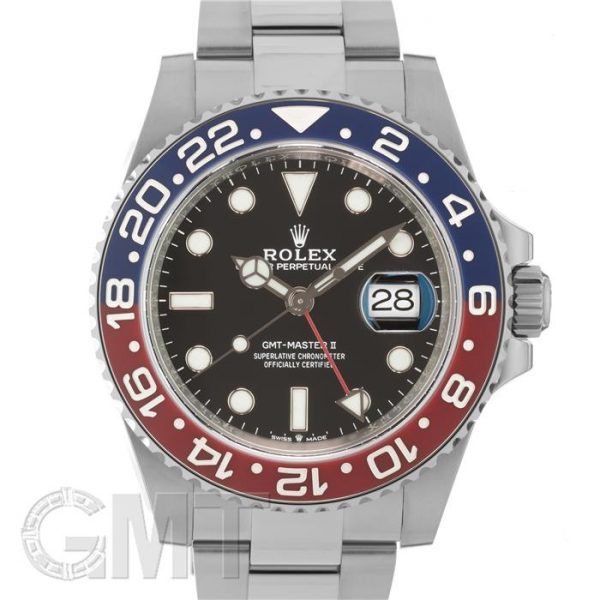ROLEX ロレックス GMTマスター II 126710BLRO オイスターブレスレット