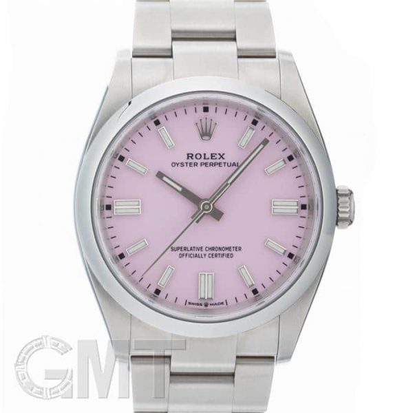 ROLEX ロレックス オイスターパーペチュアル 126000 キャンディピンク