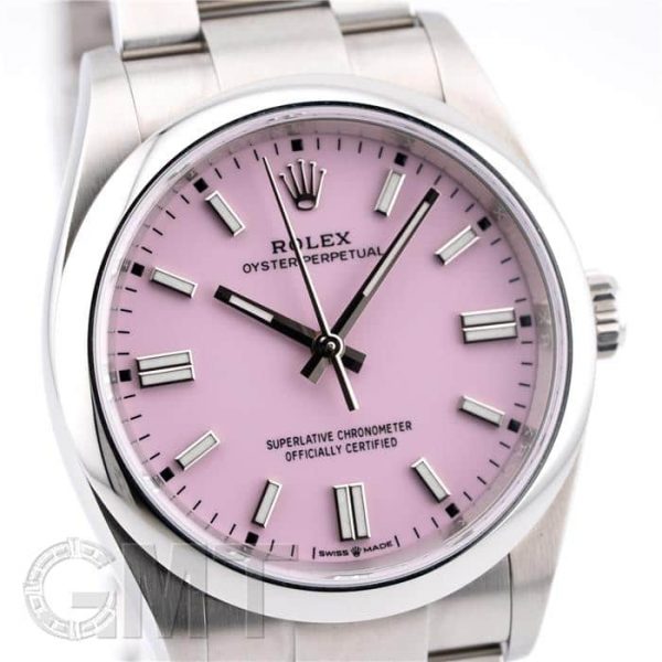ROLEX ロレックス オイスターパーペチュアル 126000 キャンディピンク
