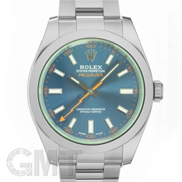 ROLEX ロレックス ミルガウス 116400GV Zブルー