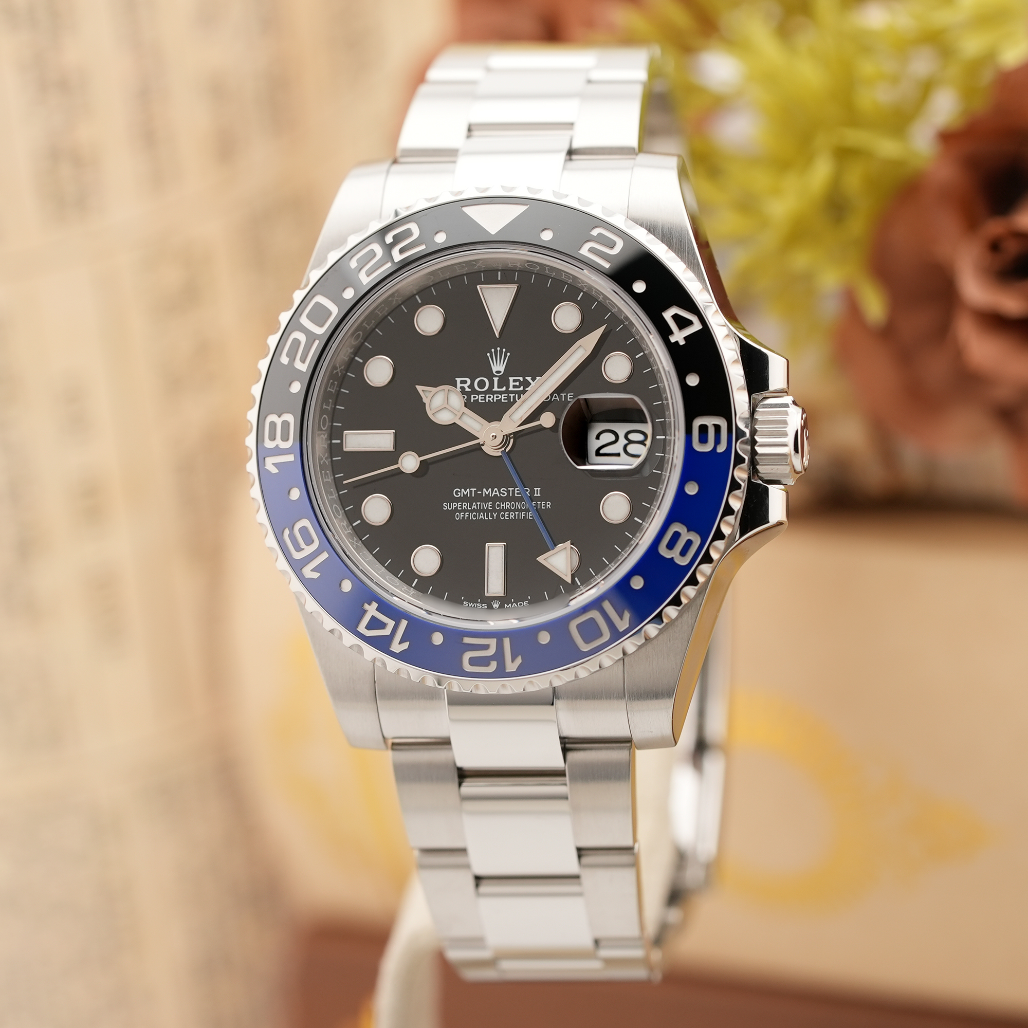 ROLEX ロレックス GMTマスター II 126710BLNR オイスターブレスレット
