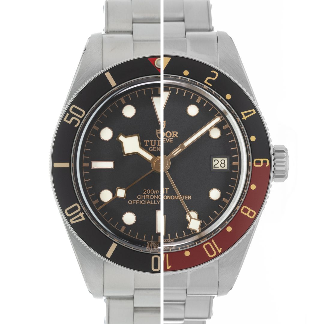 【TUDOR】ブラックベイ 58はなぜ大人の夏服に映える？3針とGMTを比較