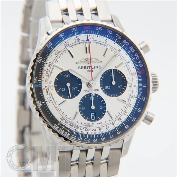 BREITLING ブライトリング ナビタイマー B01 クロノグラフ 43mm AB0138241G1A1 シルバー