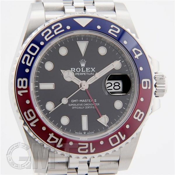 ROLEX ロレックス GMTマスター II 126710BLRO ジュビリーブレスレット