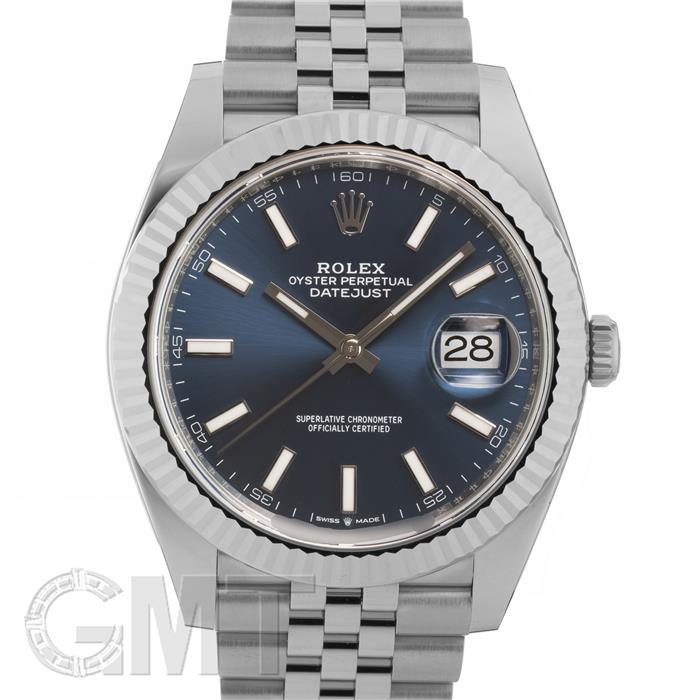 ROLEX ロレックス デイトジャスト 41 126334 ブルー ジュビリーブレスレット