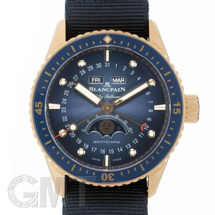 BLANCPAIN ブランパン フィフティファゾムス バチスカーフ コンプリートカレンダー ムーンフェイズ 5054-3640-NAOA