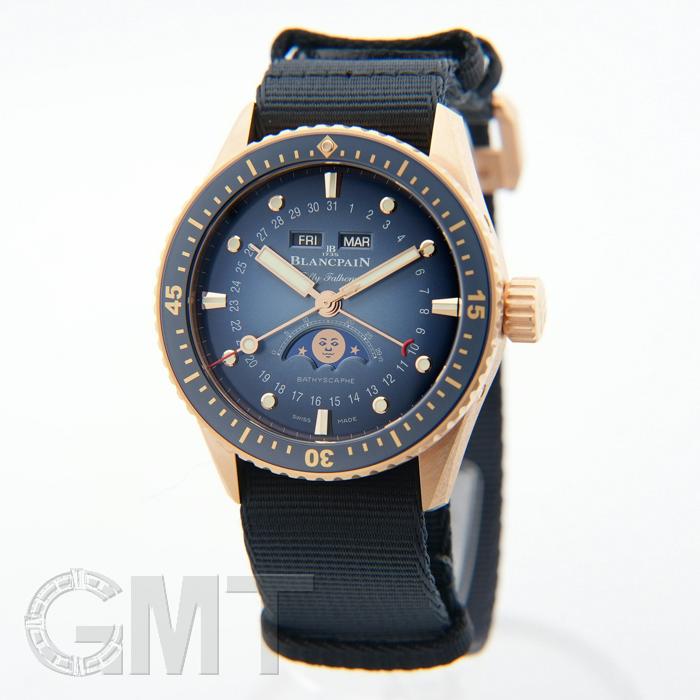 BLANCPAIN ブランパン フィフティファゾムス バチスカーフ コンプリートカレンダー ムーンフェイズ 5054-3640-NAOA