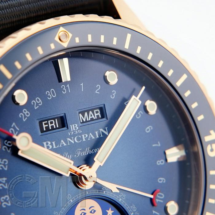 BLANCPAIN ブランパン フィフティファゾムス バチスカーフ コンプリートカレンダー ムーンフェイズ 5054-3640-NAOA