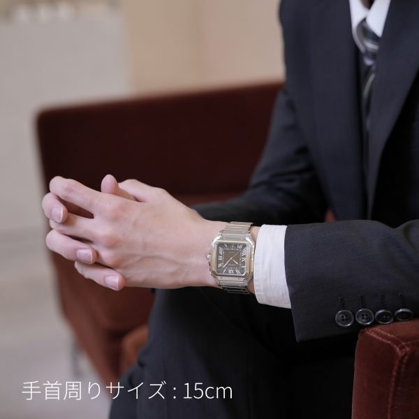 CARTIER カルティエ サントス ドゥ カルティエ ウォッチ ラージモデル WSSA0096 