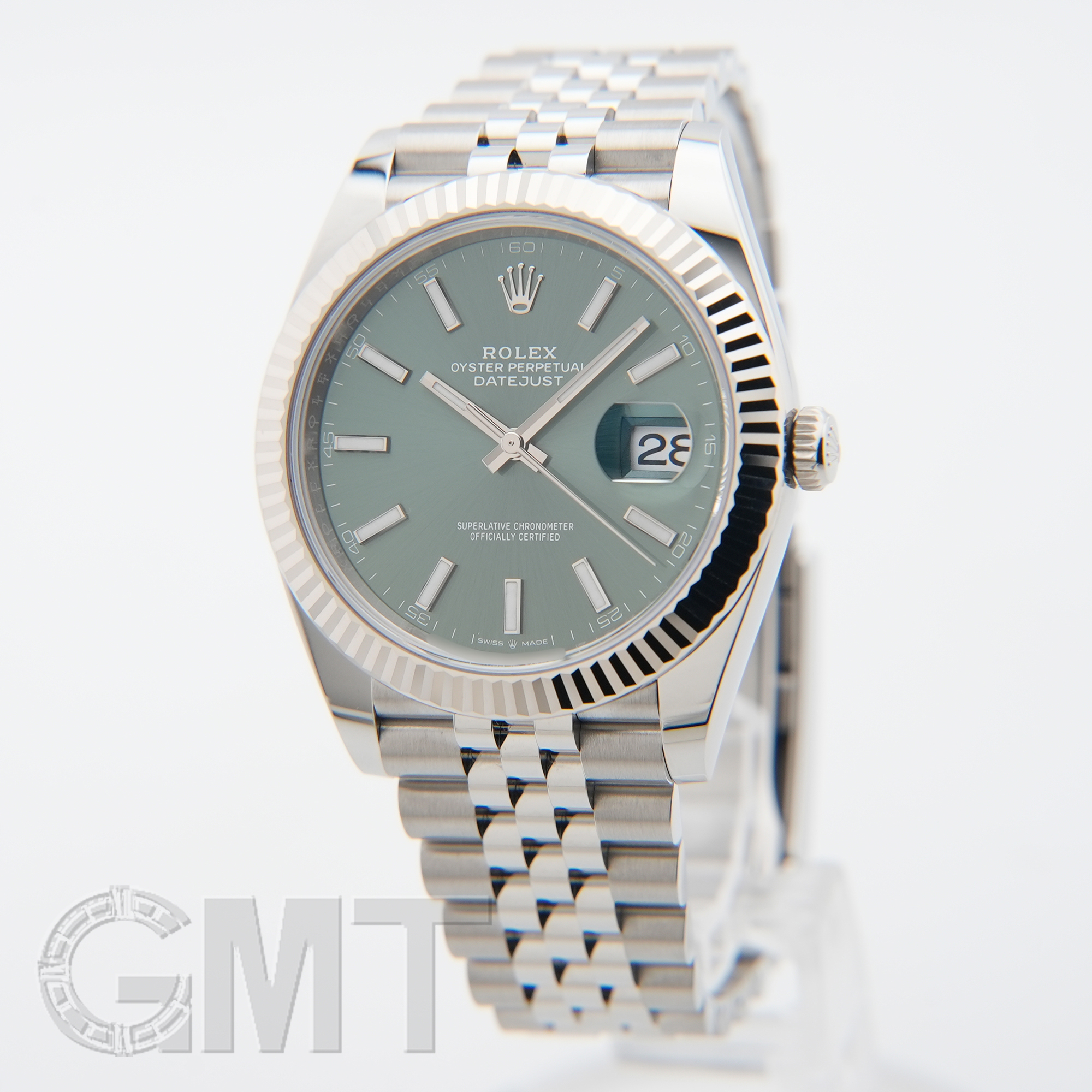 ROLEX ロレックス デイトジャスト 41 126334 ミントグリーン ジュビリーブレスレット