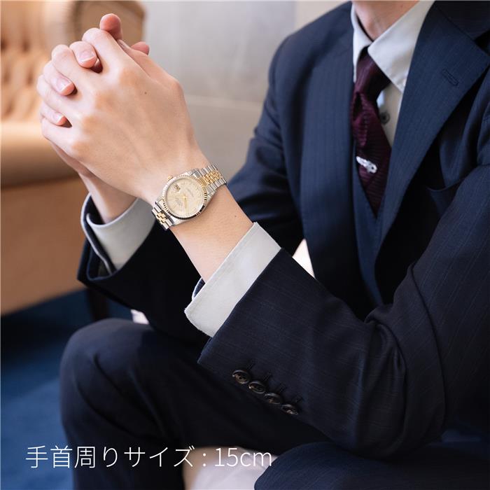 ROLEX ロレックス デイトジャスト 16233 アイボリーピラミッドローマ